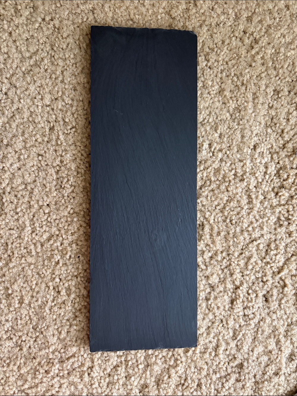 Simple Black Slate Serving Board